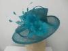 Blue Sinamay Ladies Wedding Hats