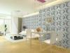 Custom 3D Wall Panel Sterilizing 3D Background Wall for Living Room / Bedroom