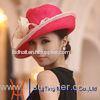 Handmade Summer Spring Autumn Womens Straw Hat For Party / Wedding