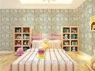 Christmas Decoration 3D Living Room Wallpaper , 3D Effect Wall Panels for Theatre