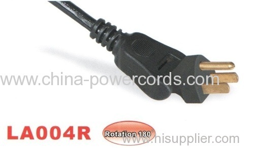 NEMA 5-15p Rotatable Power Cord