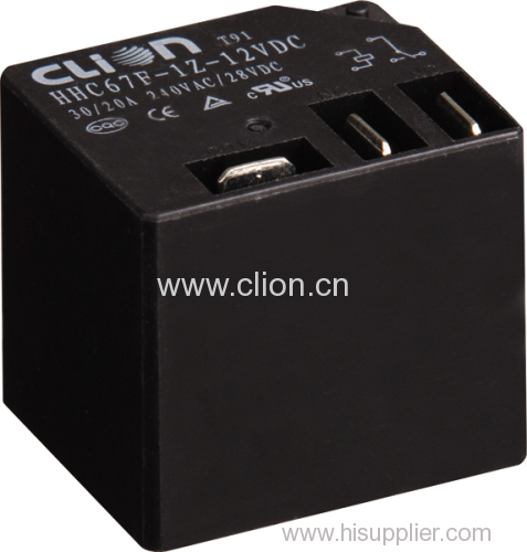 T91 30A 40A Miniature PCB Relay Clion or Industrial plug-in relay used in control system, ups, voltage stabilier