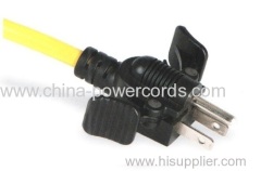 NEMA 5-15p Cable Plug with Easy out