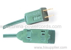indoor use power cords with plug cap