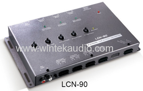 8 Channel Hi to low level converter with AUX input