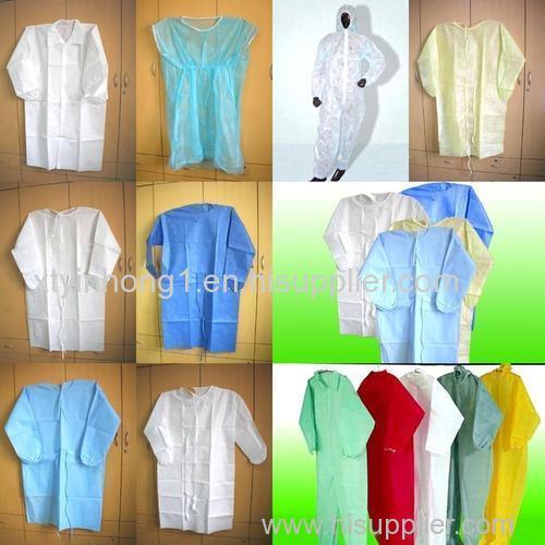 surgical gown with Elastic cuffs