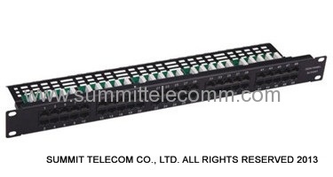 Cat5e/Cat6 Patch Panel 19 Inch UTP FTP Network Patch Panels