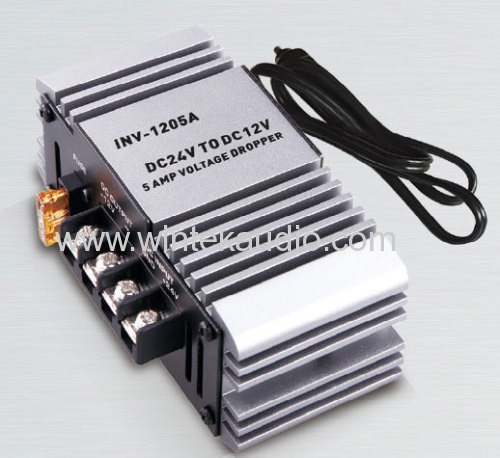 24VDC to 12VDC power inverter with PWM technology