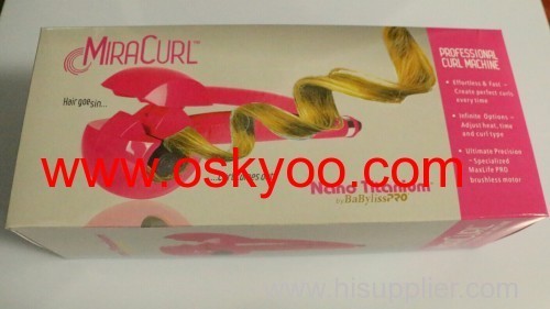 Modelador de cachos Nano titanium Electric Curling Iron Automatic Hair Curler Hair Styler Conair