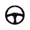 flat models of racing steering wheel with suede material