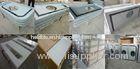 confirmed manufactory cheap price artificial marble reception desk