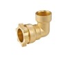 brass female elbow compression fittings