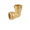 brass elbow compression fittings for pe pipes