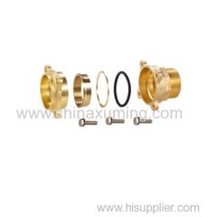 brass male coupling compression fittings for pe pipes