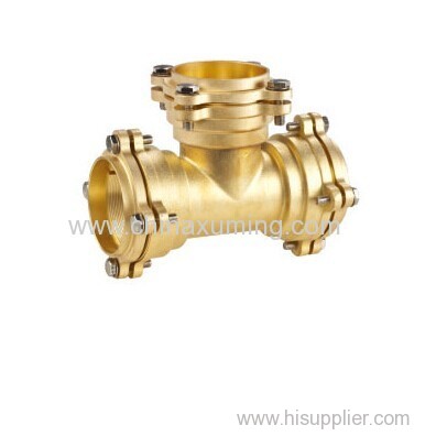 brass tee compression fittings