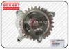 Aluminum Oil Pump Isuzu Engine Parts Npr75 4hk1 898075851 8-98017585-1 , Oem Isuzu Parts