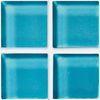 Glass mix ceramic titanium mosaic tile