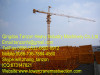 Fixed Tower Crane self erecting 6 tons for commercial wharf Q345B Steel