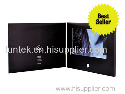 7 inch Video Marketing Brochure Card with Touchscreen for Corporate Advertising