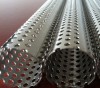 Straight Seam Fiter Element Perforated Pipe Water 316 Perforated Metal Welded Tubes Air Center Tube Core Filter Frame