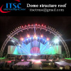 Stage lighting tunnel roof truss system