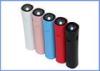 Rechargeable Slim Mobile Cylinder Power Bank 2600mAh With LED Torch