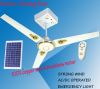 Solar Ceiling Fan with Decorative Function