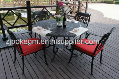 New Fashion cast aluminum Patio Dinning table