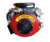 4-stroke V-twin diesel engine for boat vessel