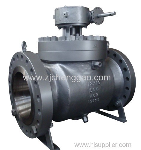 API6D carbon steel reducing bore manual  ball valve