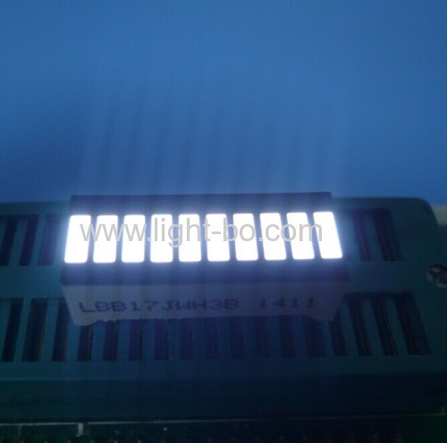 Super Bright Green/Yellow/Red 10 Segment LED Light Bar For Instrument Panel