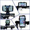 Dual Clip Universal Bike Handlebar Rotating Mobile Phone Mount Holders