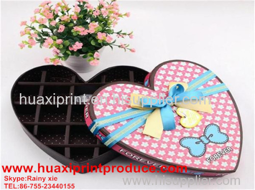 heart shape chocolate boxes