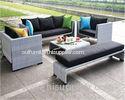 outdoor rattan sofa set