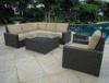 outdoor rattan sofa set