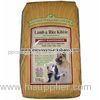 Reusable Bopp Film Laminated PP Woven Animal Feed Bags / Seed Packaging Sacks