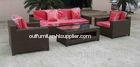 4pcs garden rattan sofa furniture