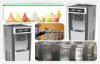 High Efficiency Ice Cream Making Equipment, Pre-Cooling System Soft Serve 3 Flavors Frozen Yogurt Ma