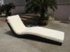 Modern Luxury Comfortable Wicker Rattan Sun Lounger For Poolside
