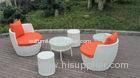 UV Resistant Fashion Obelisk Chair With Round Tea / Coffee Table