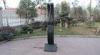 Black Strong Rattan Wicker Shower , Outdoor Beach Cane Shower