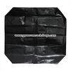 Black PE Plastic Valve Sealed Bags for Packing Activated Carbon / 25kg Valve PE Sacks