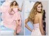 Beautiful Pink High Low Prom Dresses with Sweetheart Neckline / Open Back