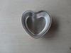 Wrinkle free foil casserole dishes with coated heart shape , aluminium food trays for hotel