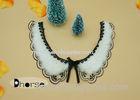 White Winter Decorative Fur Collar necklace For Ladies Garment