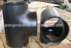 ASTM A234 ANSI B16.9 Pipe fittings tee