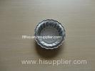 145ML Aluminum Foil Cups with clear lids , pollution free foil muffin cups