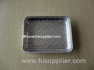 Rectangular Aluminum Food Storage Containers Food Packaging For Exporting