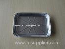 OEM Disposable Aluminum Foil Food Storage Container Innovative Heat Sealable Rectangle