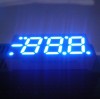 Ultra Blue 0.52&quot; common anode Triple digit 7 segment led display for Temperature Controller